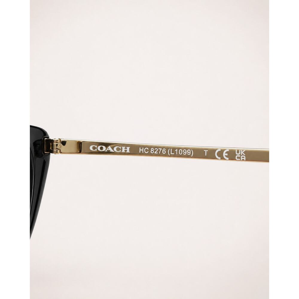 Coach HC8276 / L1099 Black & Gold Designer Frames With Original Coach Case - Picture 5 of 10